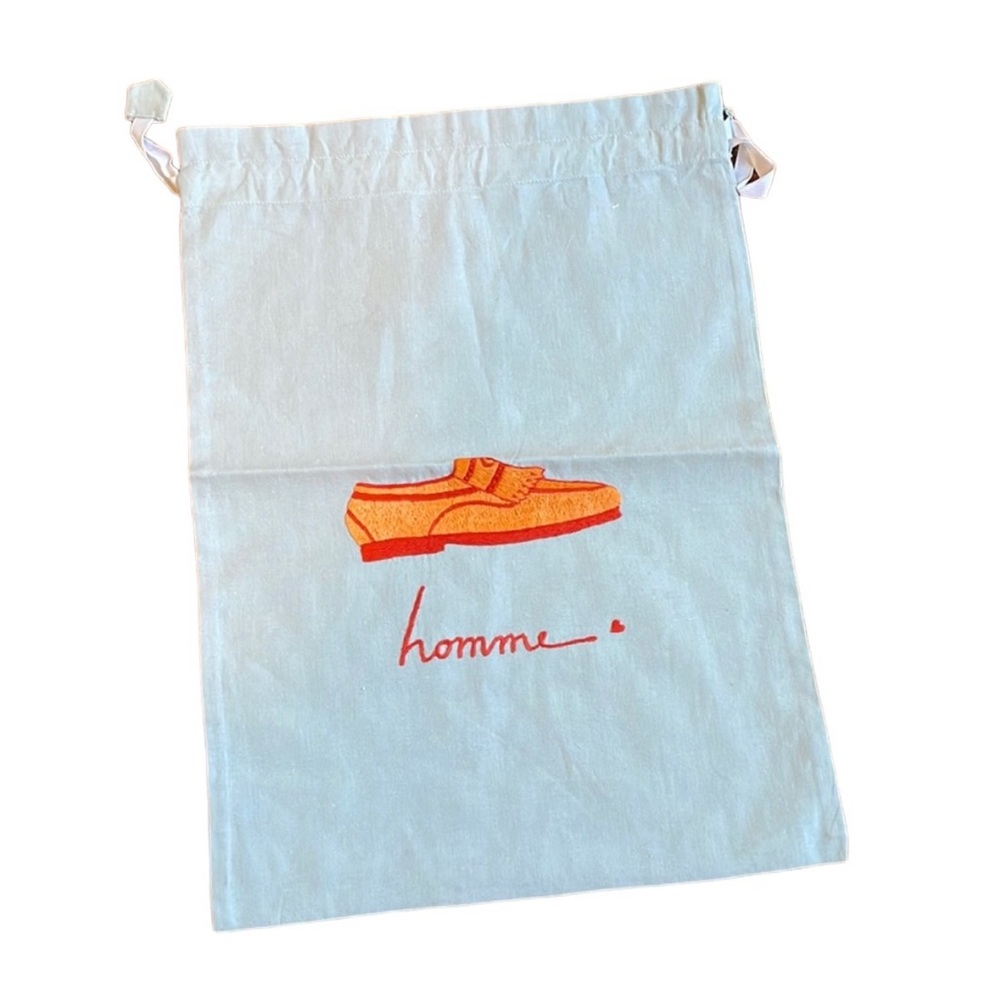 Men’s shoe bag with embroidery. NWT
